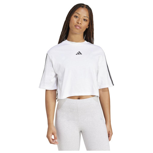 Adidas Γυναικεία κοντομάνικη μπλούζα Essential 3S Single Jersey Tee